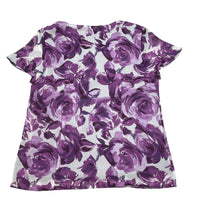 Floral Mesh Top