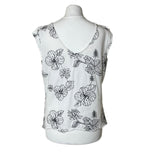 Black & White Vest Top