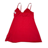 Red Soft Slip Dress