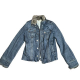 Y2K Faux Fur Denim Jacket