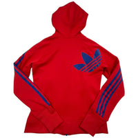 Vintage Adidas Red Zip Up