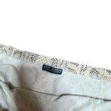 Vintage Snake Print Midi Skirt