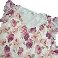 Vintage Floral Maxi Mesh Dress