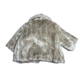 Faux Fur Cropped Coat