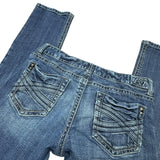 Y2K Embroidered Denim Jeans