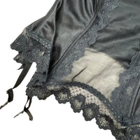 Vintage Black Corset Basque