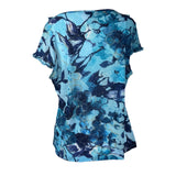 Y2K Per Una Blue Ruffle Top