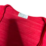 Red Y2K Top