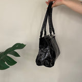 Black Bow Charm Y2K Bag