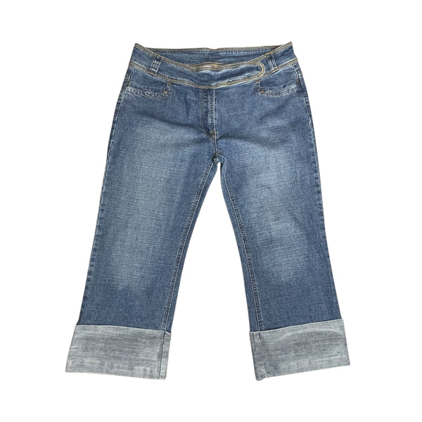 Y2K Capri Denim Jeans
