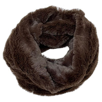 Brown Faux Fur Snood