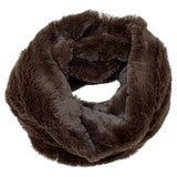 Brown Faux Fur Snood