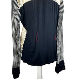 Vintage Long Sleeve Patchwork Shirt