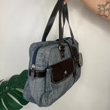 Y2K Denim Duffle Bag