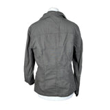 Grey Y2K Utility Jacket