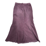 Purple Corduroy Maxi Skirt