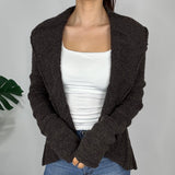 Vintage Brown Y2K Cardigan