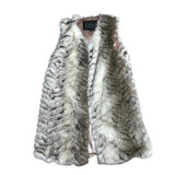 Faux Fur Long Gilet