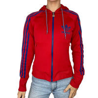 Vintage Adidas Red Zip Up