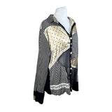Vintage Long Sleeve Patchwork Shirt