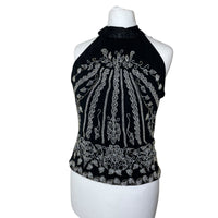 Y2K Sparkly Halter Neck Top