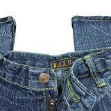 Vintage Abstract Denim Jeans