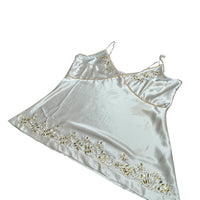 Y2K Gold Satin Cami Top