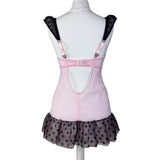 Pink Polka Dot Babydoll