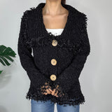 Vintage Fringe Cardigan