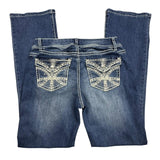Y2K Bootcut Embroidered Denim Jeans