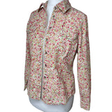 Floral Corduroy Shirt