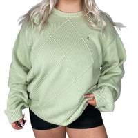 Green Knitted Jumper