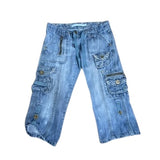 Denim Y2K Cargo Jorts
