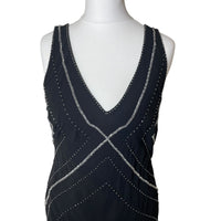 Vintage Beaded Maxi Dress