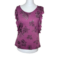 Y2K Purple Top