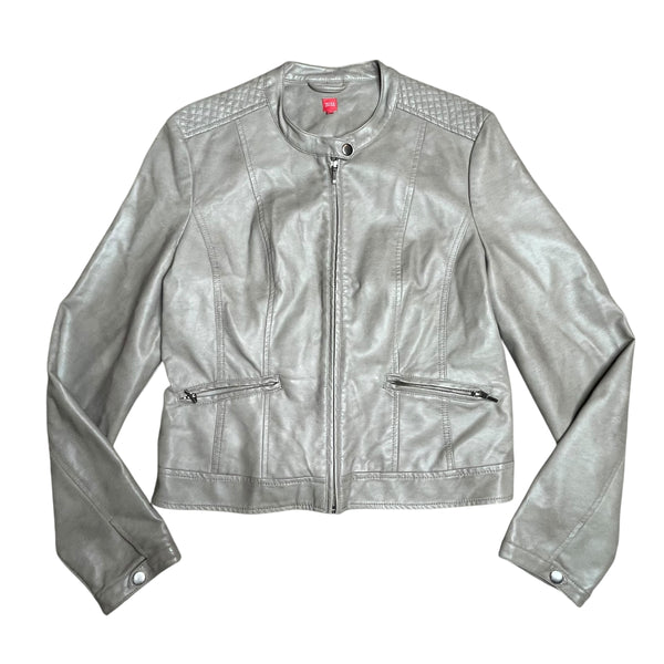 Y2K Faux Leather Jacket