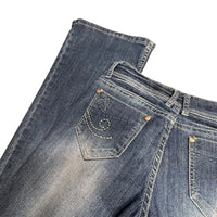 Y2K Denim Flare Jeans