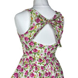 Y2K Peplum Floral Top