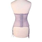 Y2K Lilac Strapless Corset