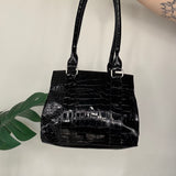Black Bow Charm Y2K Bag