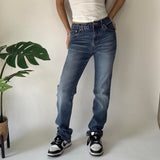 Y2K Embroidered Denim Jeans