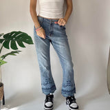 Desigual Embroidered Jeans