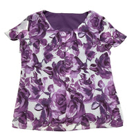 Floral Mesh Top