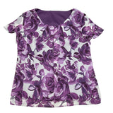 Floral Mesh Top