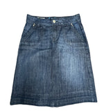 Denim Midi Skirt