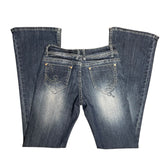 Y2K Denim Flare Jeans
