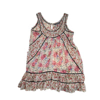 00’s Mesh Floral Top