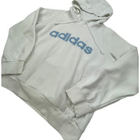 Adidas Embroidered Spell Out Hoodie