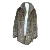 Brown Faux Fur Coat