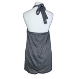 Silver Halter Neck Y2K